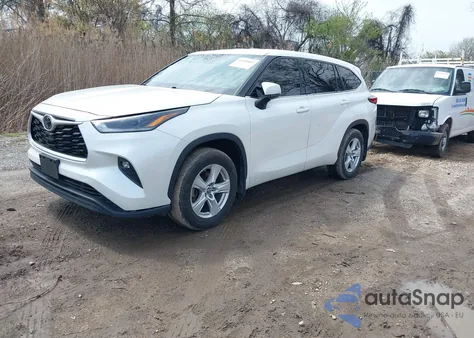 2021 Toyota Highlander Le from USA, damaged, VIN 5TDBZRBHXMS114659